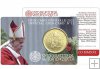  50 CENTIMOS COIN CARD VATICANO 2021