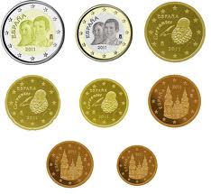 TIRA DE MONEDAS DE ESPAÑA 2011
