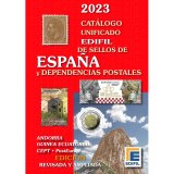 CATALOGO EDIFIL SELLOS DE ESPAA Y DEPENDENCIAS POSTALES 2023