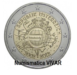 AUSTRIA 2012 Anv. del euro
